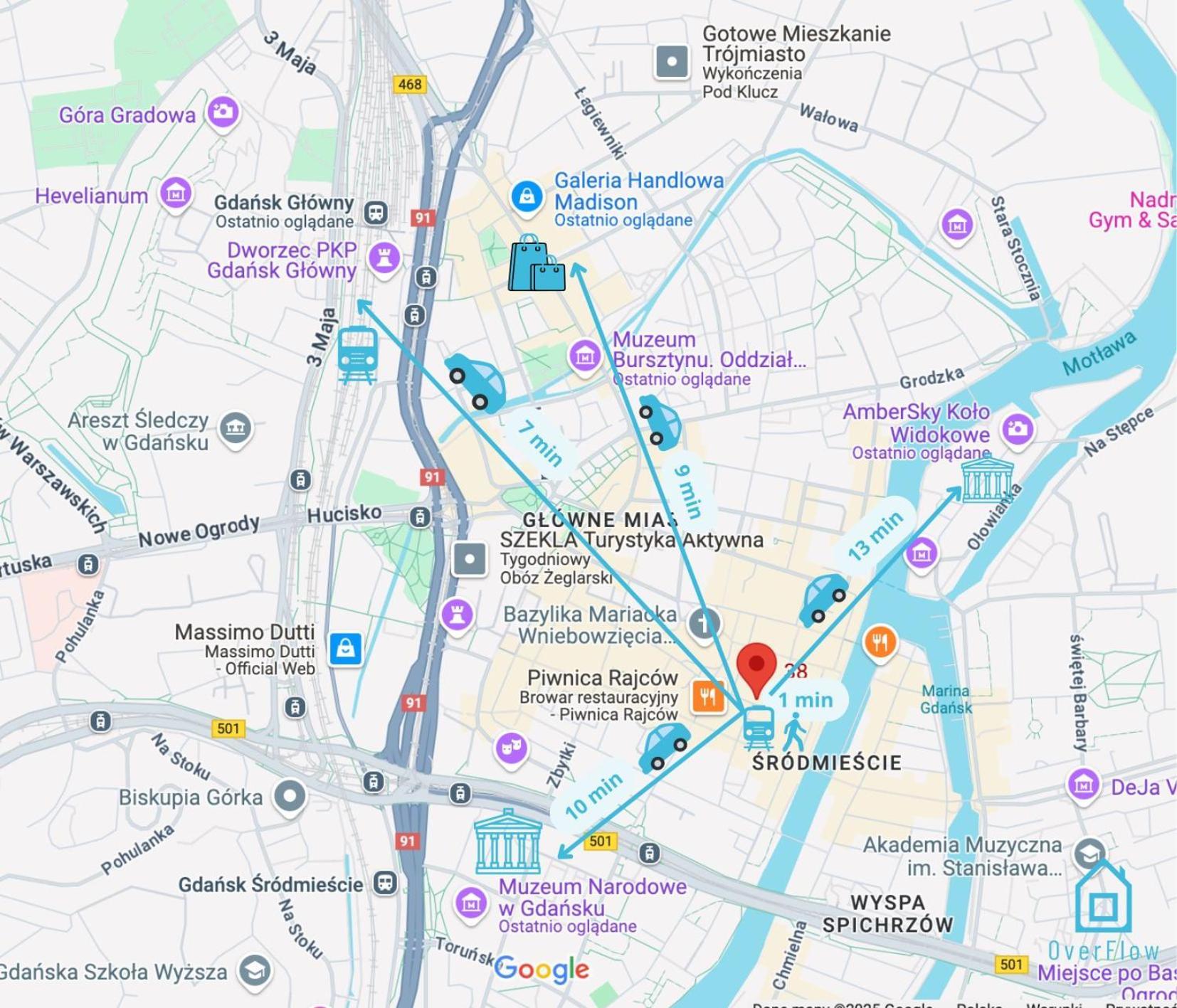 Luna Premium Apartment At Old Town Gdansk Luaran gambar